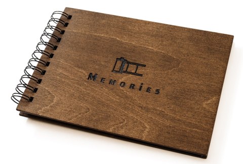 Album Drewniany na Zdjęcia - Memories – 22x30 cm