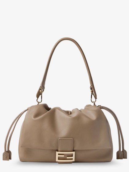 Torebka FENDI - Baguette Soft Large - Beżowa