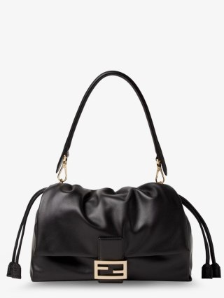 Torebka FENDI - Baguette Soft Large - Czarna