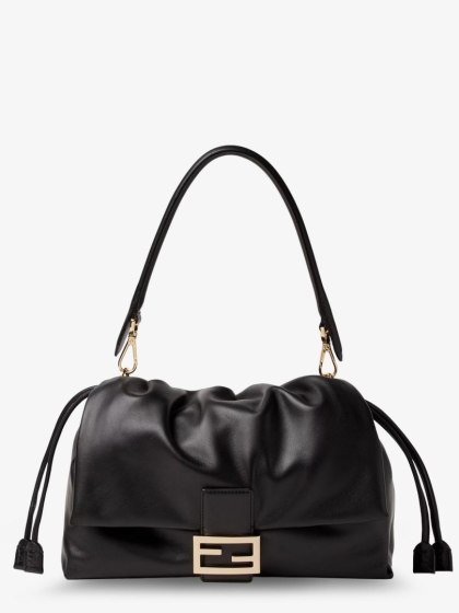 Torebka FENDI - Baguette Soft Large - Czarna