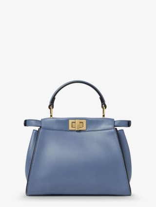 Torebka FENDI - Peekaboo Mini - Niebieska