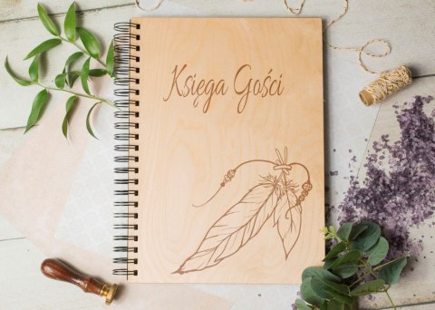 Album na Zdjęcia z Grawerem - Księga Gości - A4 Pionowy