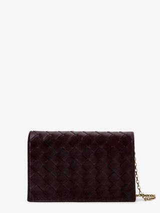 Torebka BOTTEGA VENETA Intrecciato - Fioletowa - 19 x 13 cm