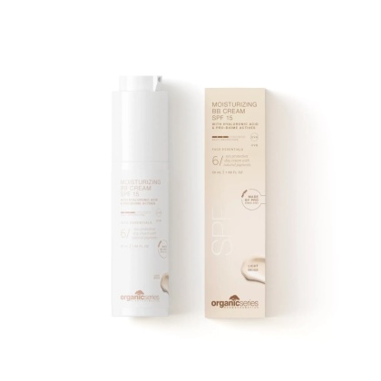 Krem BB Nawilżający do Twarzy - SPF 15 (Jasny Beż) – 50 ml (Na Dzień)