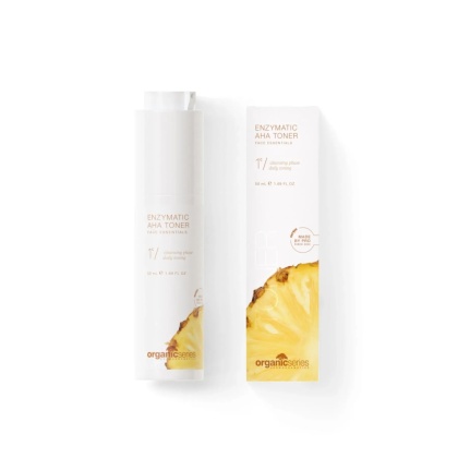 Tonik Enzymatyczny z Kwasami AHA i PHA – 50 ml (Na Dzień i Na Noc)
