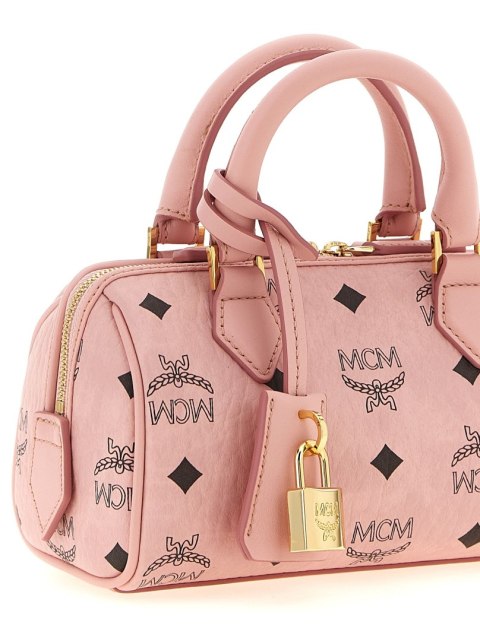Torebka MCM - Ella Boston Mini - Różowa