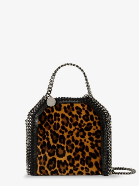 Torebka STELLA MCCARTNEY Falabella Tiny - Wzór Animalier - 18 x 18 cm