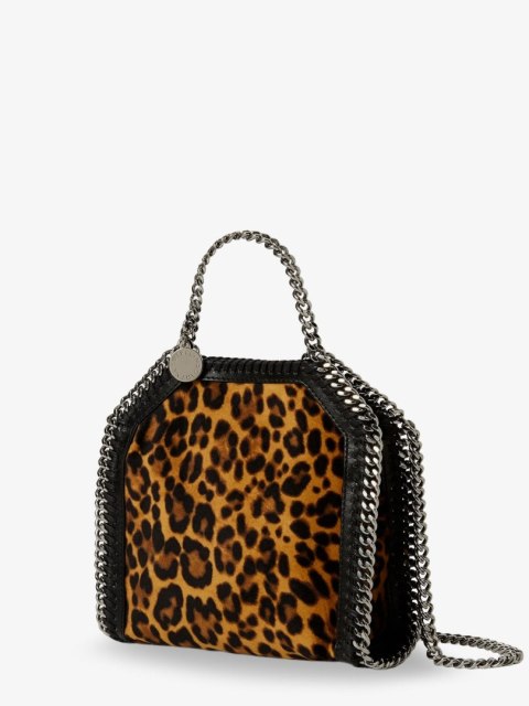 Torebka STELLA MCCARTNEY Falabella Tiny - Wzór Animalier - 18 x 18 cm