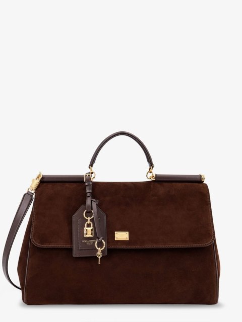 Torebka DOLCE & GABBANA - My Sicily Suede - Brązowa