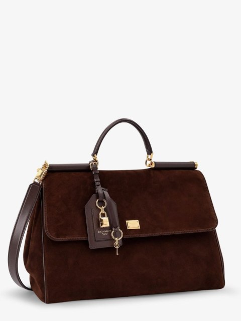 Torebka DOLCE & GABBANA - My Sicily Suede - Brązowa