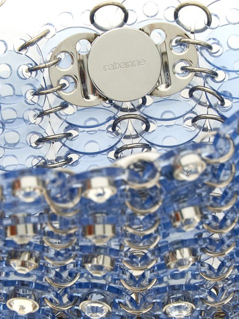 Torebka PACO RABANNE - 1969 Nano - Błękitna