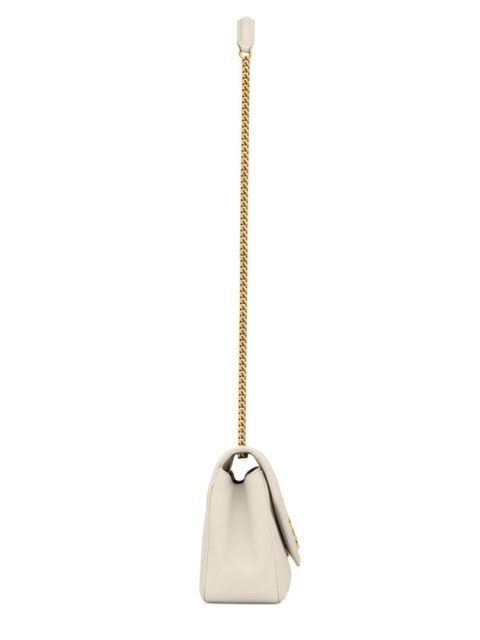 Torebka SAINT LAURENT - Loulou Medium - Kremowa