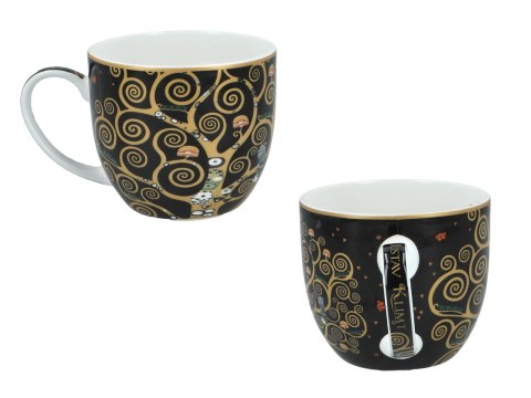 Komplet Filiżanek ze Spodkami /2 szt./ – Drzewo Życia (G. Klimt) – 250 ml