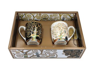 Komplet Kubków /2 szt./ – Drzewo Życia (G. Klimt) – 400 ml