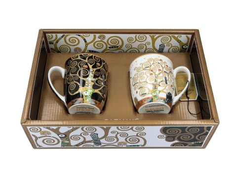 Komplet Kubków /2 szt./ – Drzewo Życia (G. Klimt) – 400 ml