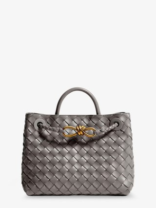 Torebka BOTTEGA VENETA - Andiamo Small - Szara