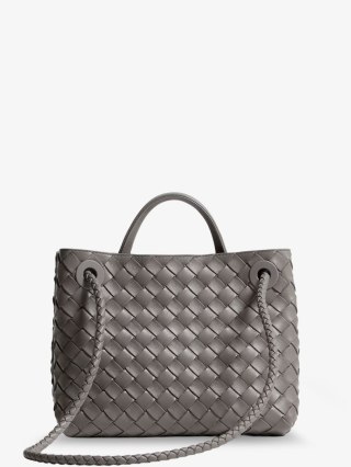 Torebka BOTTEGA VENETA - Andiamo Small - Szara