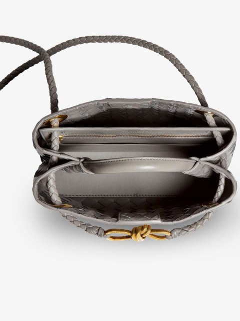 Torebka BOTTEGA VENETA - Andiamo Small - Szara