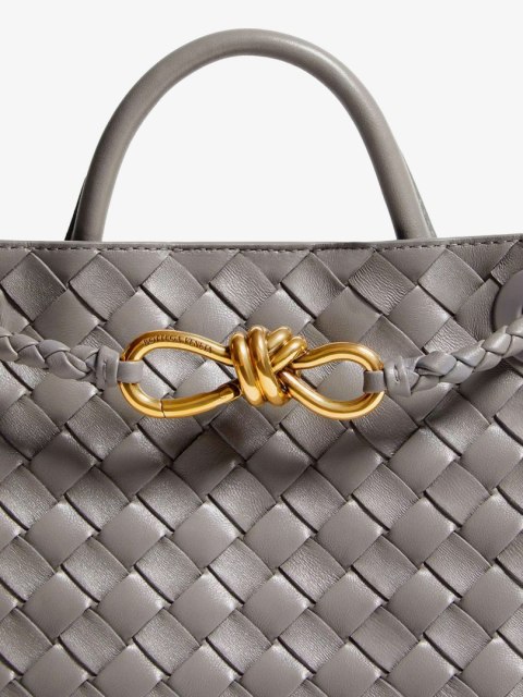 Torebka BOTTEGA VENETA - Andiamo Small - Szara