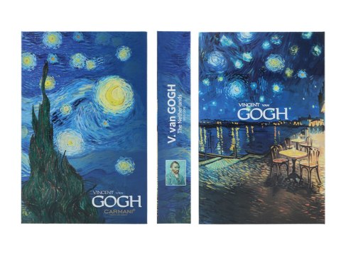 Pudełko na Magnes - Gwiaździsta Noc (V. van Gogh) - 27 x 17 cm