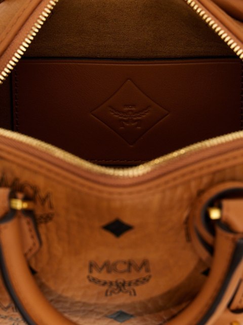 Torebka MCM - Ella Boston Mini - Koniakowy Brąz