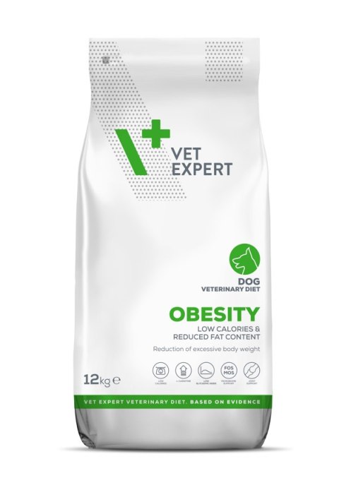 Karma z Drobiem i Jęczmieniem (Veterinary Diet Dog Obesity) - 12 kg
