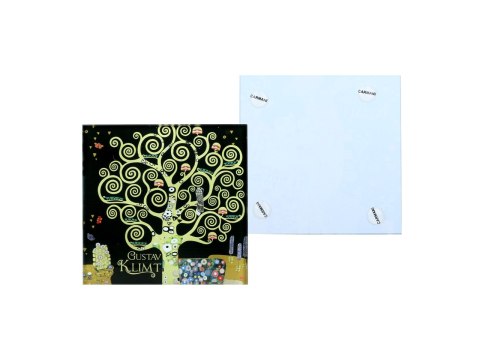Podkładki Dekoracyjne Szklane – Drzewo Życia (G. Klimt) – 10,5 x 10,5 cm