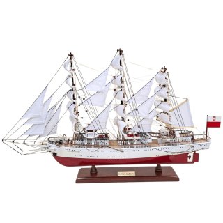 Model Żaglowca "Dar Młodzieży" XXL - Drewno Egzotyczne - 71 cm