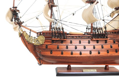 Model Żaglowca "San Felipe" - Drewno Egzotyczne - 45 cm