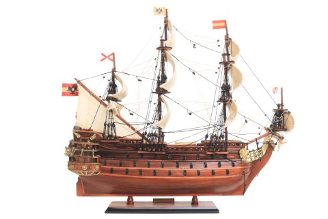 Model Żaglowca "San Felipe" - Drewno Egzotyczne - 45 cm