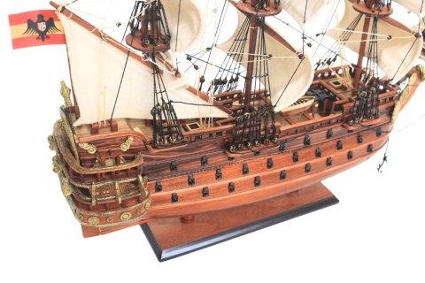 Model Żaglowca "San Felipe" - Drewno Egzotyczne - 45 cm