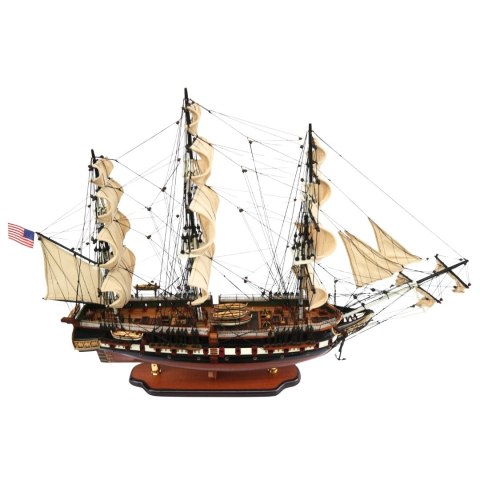 Model Żaglowca "USS Constitution" - Drewno Egzotyczne - 100 cm