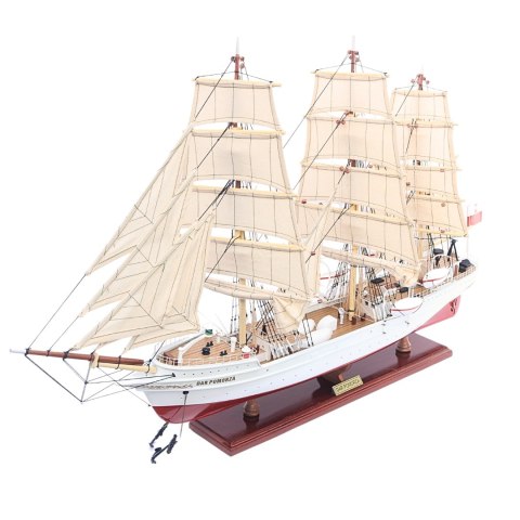 Model Żaglowca "Dar Pomorza" - Drewno Akacjowe - 82 cm