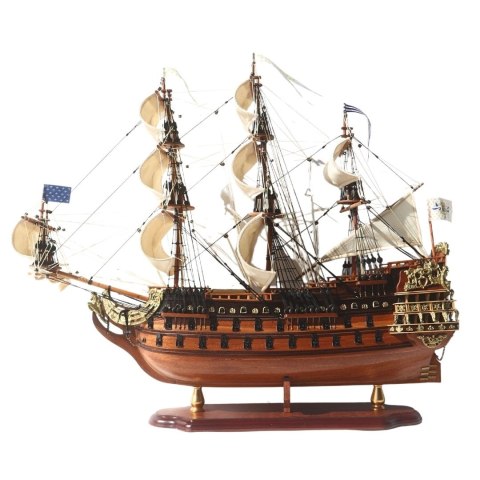 Model Żaglowca "Soleil Royal" - Drewno Egzotyczne - 65 cm