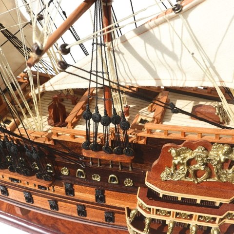 Model Żaglowca "Soleil Royal" - Drewno Egzotyczne - 65 cm