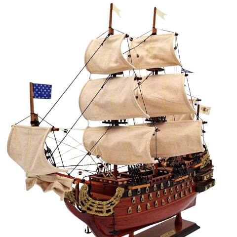 Model Żaglowca "Soleil Royal" - Drewno Egzotyczne - 46 cm