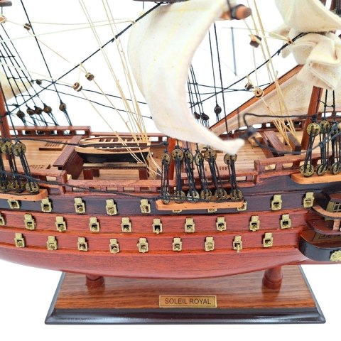 Model Żaglowca "Soleil Royal" - Drewno Egzotyczne - 46 cm