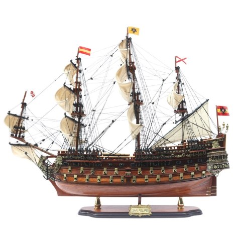 Model Żaglowca "San Felipe" - Drewno Egzotyczne - 80 cm
