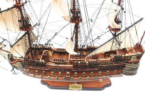 Model Żaglowca "San Felipe" - Drewno Egzotyczne - 80 cm