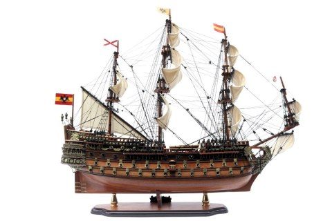 Model Żaglowca "San Felipe" - Drewno Egzotyczne - 80 cm