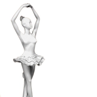 Rzeźba Dekoracyjna - Baletnica w Tańcu (Alabaster Grecki) - 27 cm