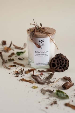 Świeca Sojowa: Dzika Natura (Bambus i Zielone Liście) – 250 ml