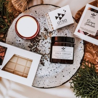 Świeca Sojowa: Gorąca Czekolada (Gorzka i Prawdziwa) – 120 ml