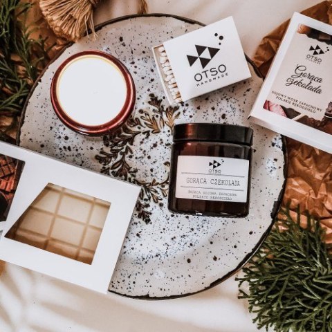 Świeca Sojowa: Gorąca Czekolada (Gorzka i Prawdziwa) – 120 ml
