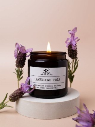 Świeca Sojowa: Lawendowe Pole (Naturalna Prowansja) – 120 ml