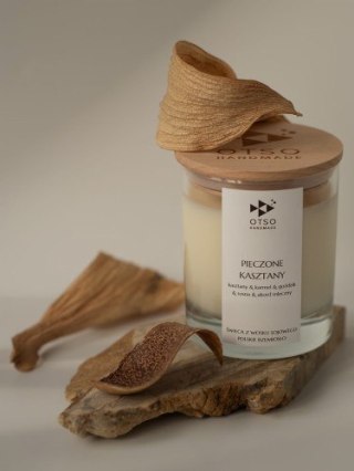 Świeca Sojowa: Pieczone Kasztany (Edycja Premium) – 250 ml