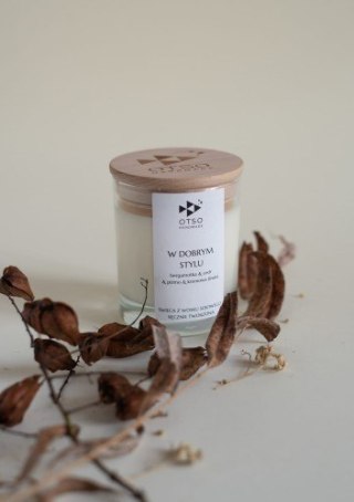 Świeca Sojowa: W Dobrym Stylu (Biała Herbata i Pieprz) – 250 ml