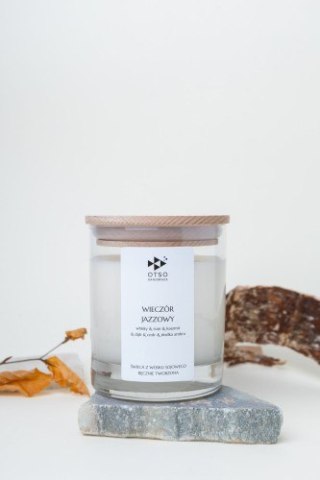 Świeca Sojowa: Wieczór Jazzowy (Edycja Premium) – 250 ml