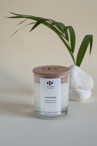 Świeca Sojowa: Zanzibar (Edycja Premium) – 250 ml