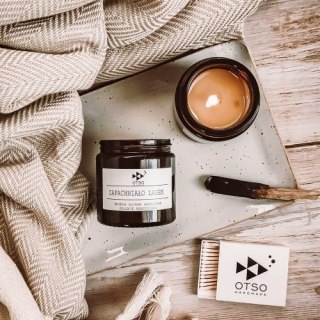 Świeca Sojowa: Zapachniało Lasem (Sosna i Kaszmir) – 120 ml